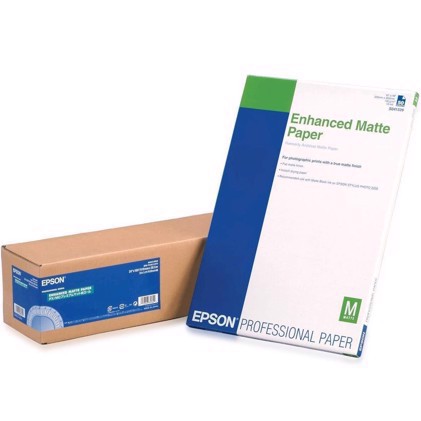 Epson Enhanced Matte Paper 192 g - 44" x 30,5 meter