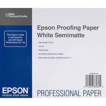 Epson Proofing Paper White Semimatte - 13" x 30,5 meter