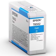 Epson Cyan 80 ml Tintenpatrone T8502 - Epson SureColor P800