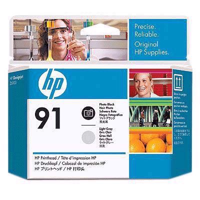 HP 91 - Photo Black und Light Grey Druckkopfer 