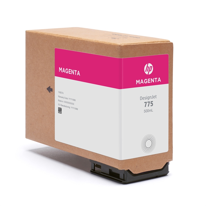 HP 775 Tintenpatrone, 500 ml, Magenta