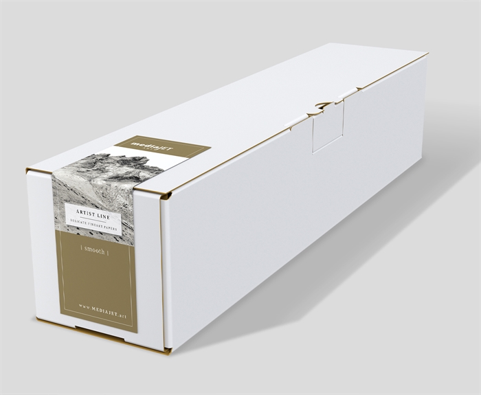 mediaJET PhotoArt White Satin - 270 g/m² - 17" x 15 Meter