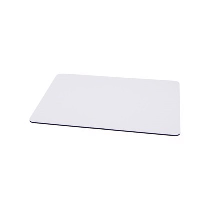 Mousepad - 230 x 190 x 3 mm Black Foam - White Top