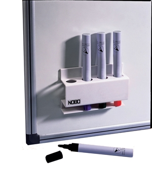 Nobo Stifthalter magnetisch für 4 Stifte für die Whiteboard