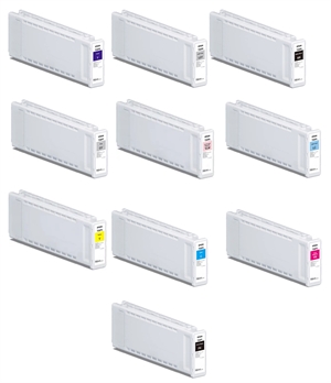 Komplettsatz 700-ml-Tintenpatronen für Epson SureColor P7300 und P9300