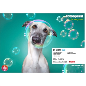 Fotospeed PF Gloss 190 g/m² - 17" x 30 Meter