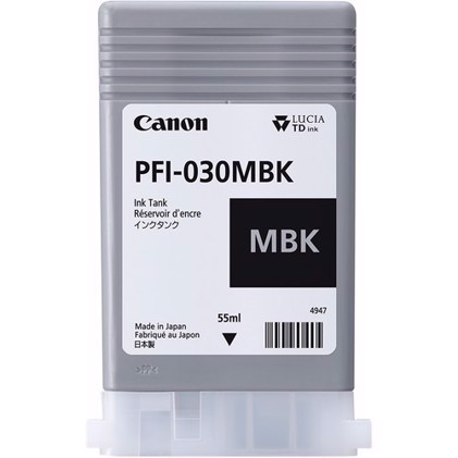 Canon Matt Black PFI-030MBK - 55 ml Druckerpatrone