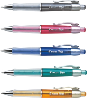Pilot Kugelschreiber mit Klickmechanismus Vega 1,0 verschiedene Farben