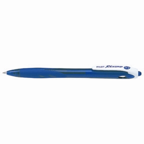 Pilot Kugelschreiber mit Klickmechanismus RexGrip BeGreen 0,7 blau