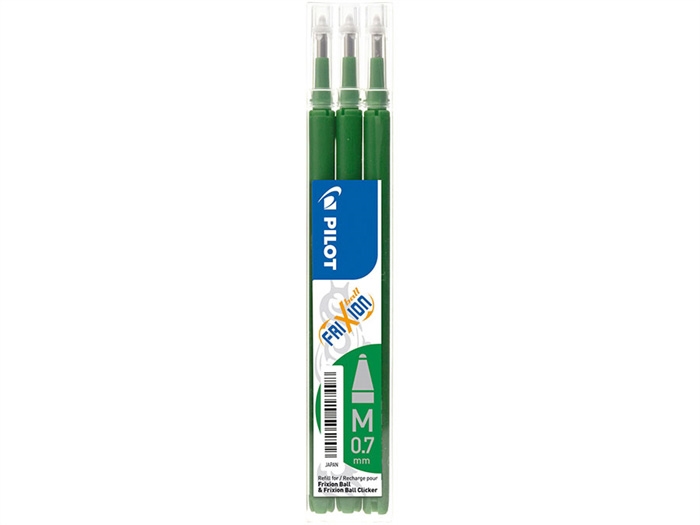 Pilot Frixion Clicker 0,7 Refill grün (3)