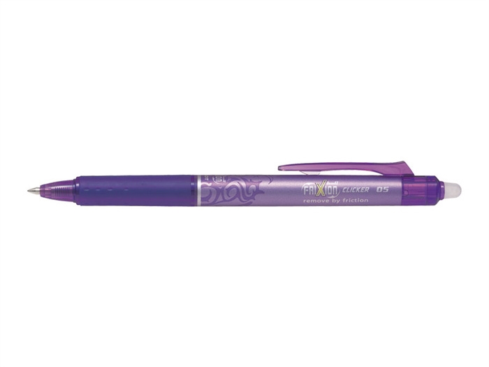 Pilot Frixion Clicker mit Klick 0,5 violett