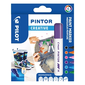 Pilot Marker Pintor Medium Creative 1,4 Set (6)