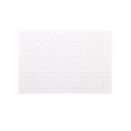 Sublimation Puzzle 24 x 36 cm - Cardboard 252 pcs High Gloss White