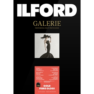 Ilford Gold Fibre Gloss for FineArt Album - 210mm x 335mm - 25 blättern