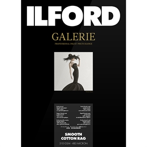 Ilford Smooth Cotton Rag for FineArt Album - 210mm x 335mm - 25 blättern