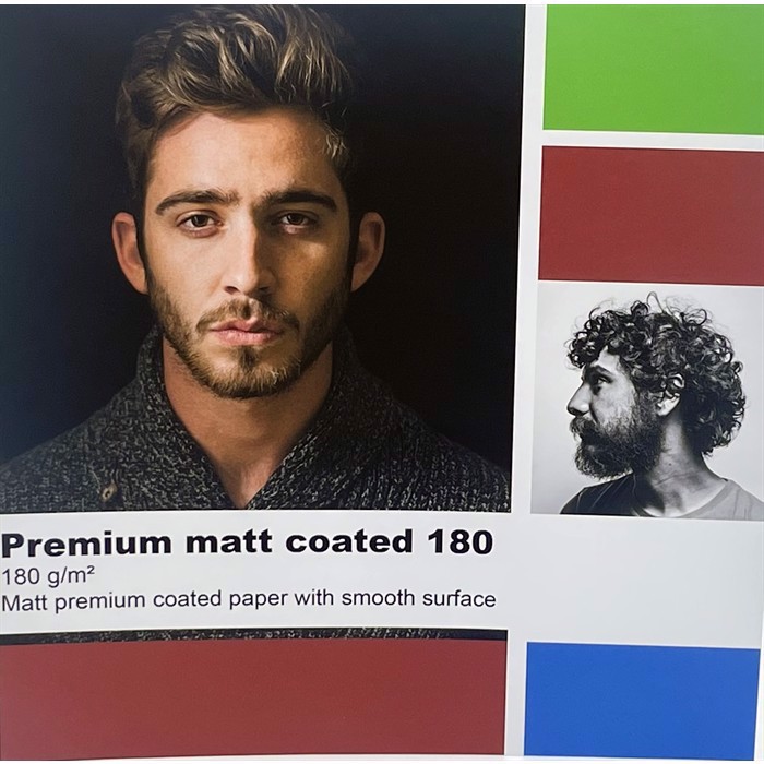 Color Europe Premium matt coated 180 gram - 42" x 30 meter