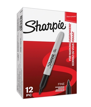 Sharpie Marker Fein 1,0mm Schwarz