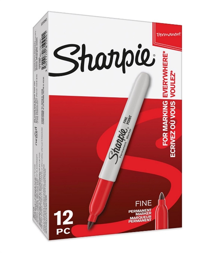 Sharpie Marker Fein 1,0mm rot