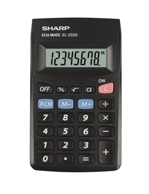 Sharp Taschenrechner EL-233SBBK