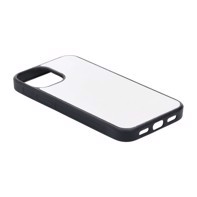 Apple iPhone 12 mini Case Rubber, Black With Aluminium Sheet