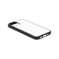 Apple iPhone 13 Case Rubber, Black With GlassTempered Sheet
