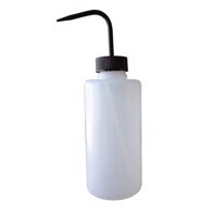 Plastikflasche mit Injektionsschlauch 1 Liter mit schwarz spitze