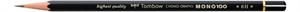 Tombow Bleistift MONO 100 6H (12)