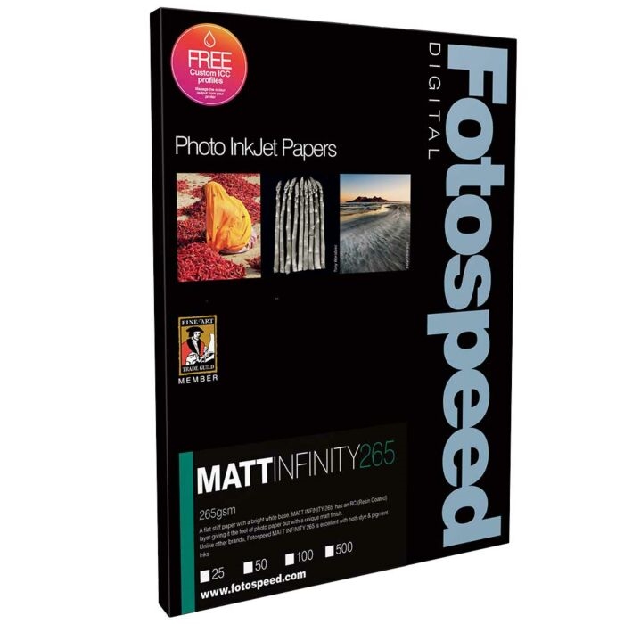 Fotospeed Matt Infinity 265 g/m² - A3+, 25 Blätter