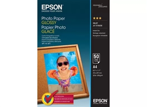 Epson Fotopapier Glänzend 200 g/m² - A4 - 50 Blatt