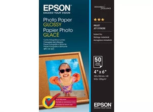 Epson Fotopapier Glanz 200 g/m² - 10x15cm - 50 Blatt