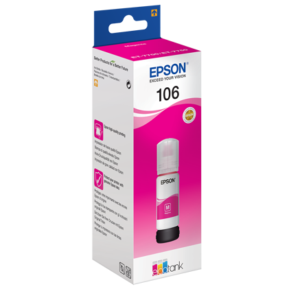 Epson T106 EcoTank Magenta Tintenfass