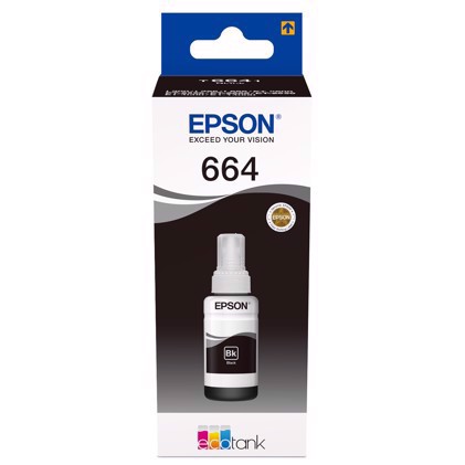 Beschreibung der Epson T641 Black Tintenpatrone - 70 ml