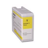 Epson Yellow tintenpatrone für Epson C6000 und C6500 - 80 ml