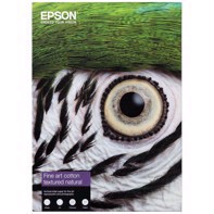 Epson Fine Art Cotton Textured Natural 300 g/m2 - A3+ 25 blättern