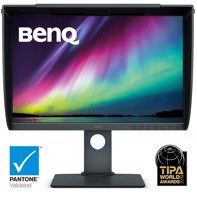 BenQ SW240 - 24,1"-Bildschirm für die Fotobearbeitung + shading hood