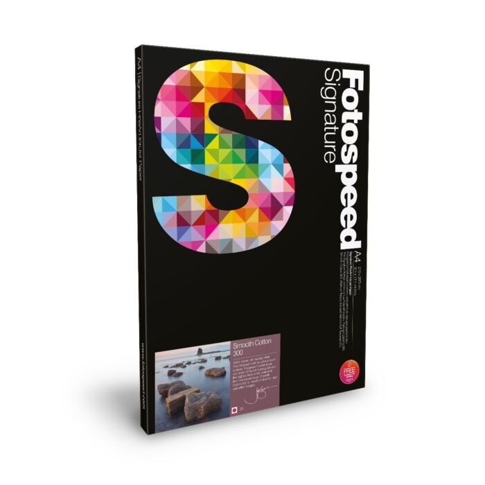 Fotospeed Smooth Cotton 300 g/m² - A2, 25 Sheets.