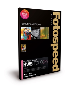 Fotospeed High White Smooth LITE DUO 225 g/m² - A4, 25 Blatt