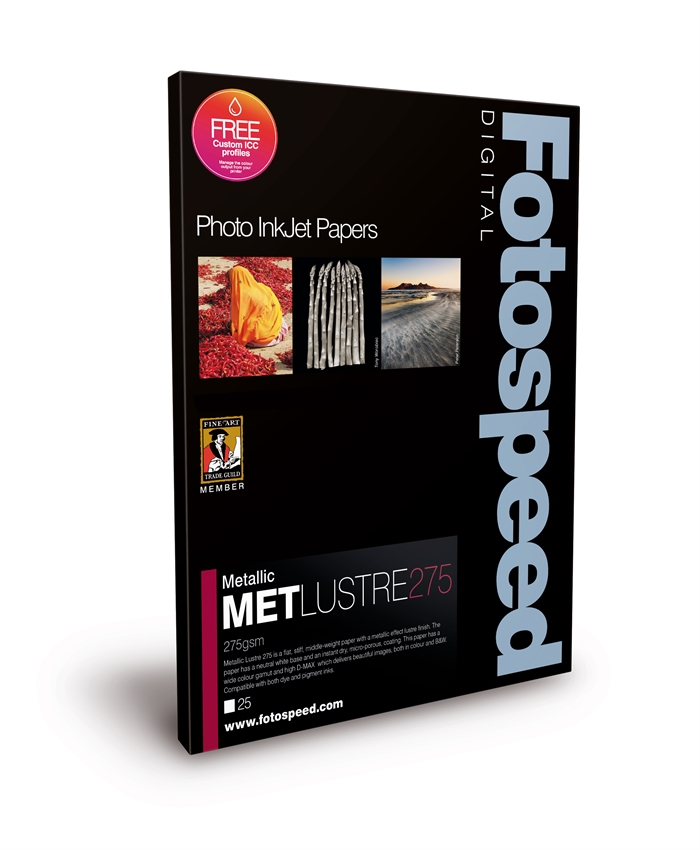 Fotospeed Metallic Lustre 275 g/m² - A4, 25 Blatt