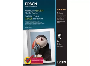 Epson Premium Glossy Fotopapier 255 g/m² - A4 - 50 Blatt