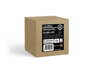 Permajet P70 Premium Gloss Drylab Rolle 240 g/m² - A4 x 65 Meter