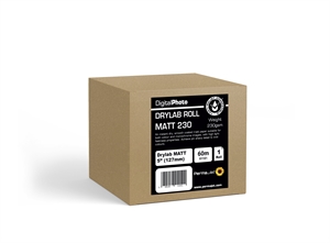 Permajet P75 Matt Drylab Roll 240 g/m² - 5'' x 60 meter