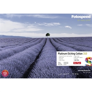Fotospeed Platinum Etching Cotton 310 g/m² - 24" x 15 Meter