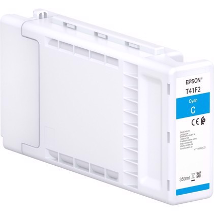 Epson T41F2 Cyan - 350 ml tintenpatrone - Epson SureColor SC-T3400, SC-T3400N, SC-T5400